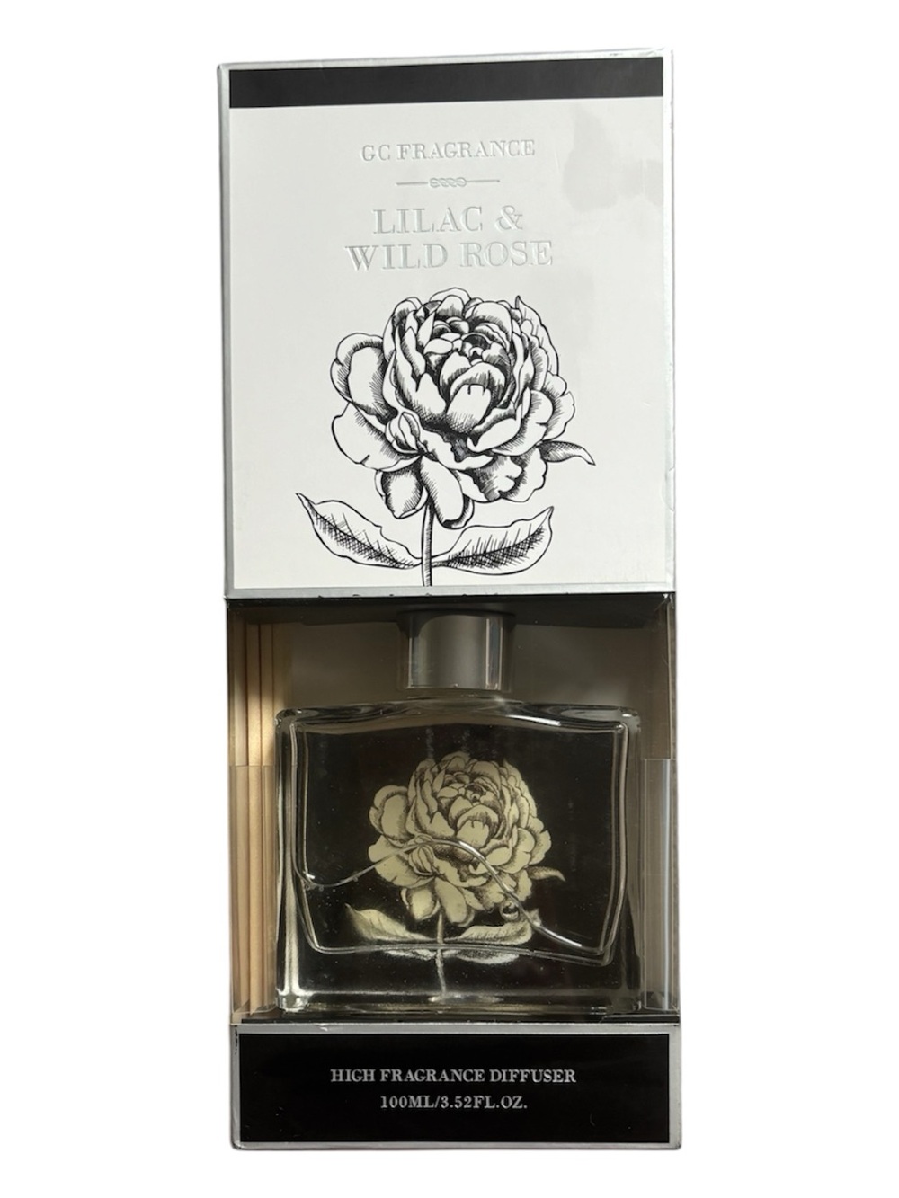 NWT GC Fragrance Lilac & Wild Rose High Fragrance Diffuser (100ml / 3.52 fl oz)